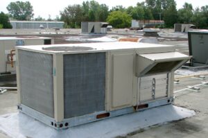 Rooftop packaged HVAC units exposed to supply chain tariff impact on procurement of copper and steel components
